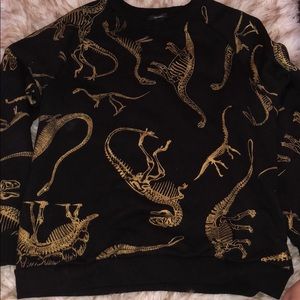 Forever 21 Dinosaur Print Sweatshirt